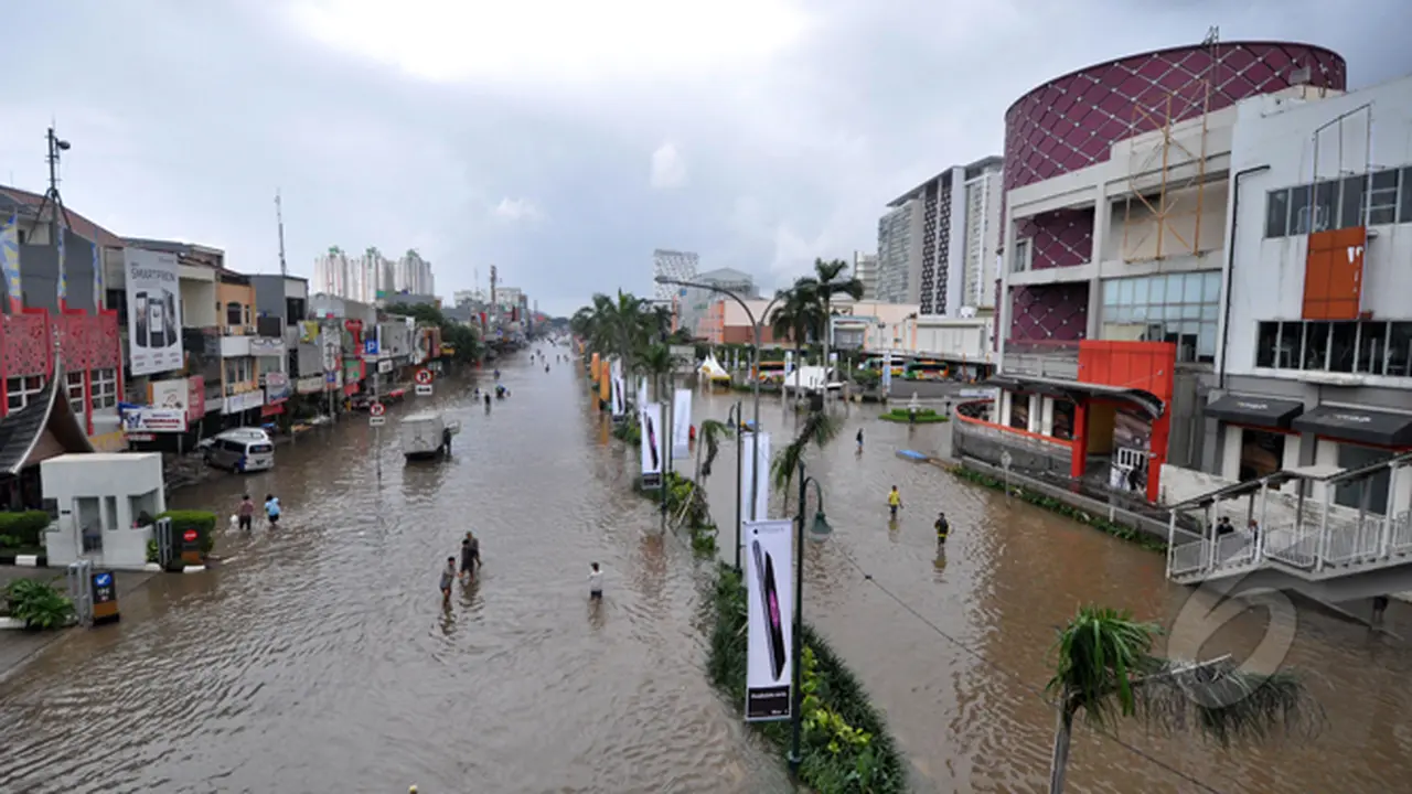 Dilanda Banjir, Berapa Kerugian Jakarta Menurut Kadin?