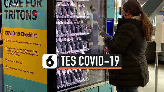 VIDEO: Mesin Penjual Otomatis untuk Distribusi Tes Cepat Covid-19
