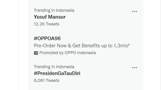Ustaz Yusuf Mansur dan Paytren Trending Topik di Twitter (Twitter)