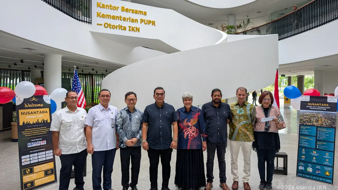 Otorita Ibu Kota Nusantara (IKN) bersama Under Secretary of Commerce Amerika Serikat