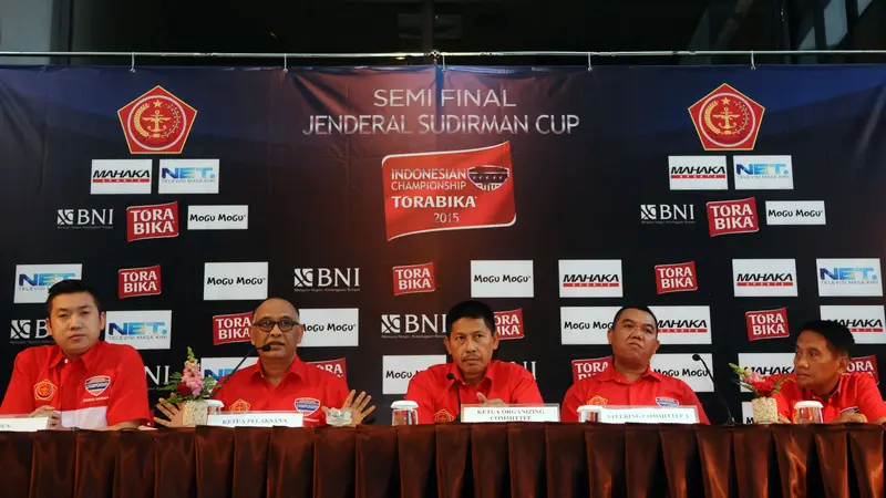 Konferensi Pers Semifinal Piala Jenderal Sudirman di Hotel Century