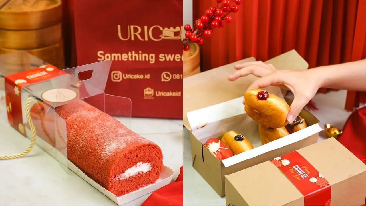 Dikemas Serba Merah, 4 Kue Lezat di Jakarta Ini Bisa Dijadikan Hampers Imlek Istimewa