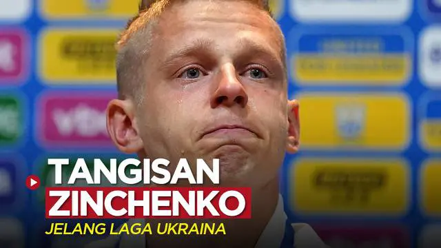 Berita video bek Man City dan Timnas Ukraina, Oleksandr Zinchenko, menangis jelang laga semifinal playoff Kualifikasi Piala Dunia 2022 zona Eropa.