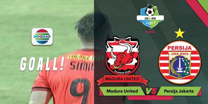 VIDEO: Gol Simic Antarkan Persija Taklukkan Madura United