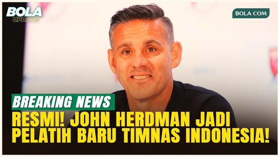 Resmi! PSSI Tunjuk John Herdman Sebagai Pelatih Timnas Indonesia