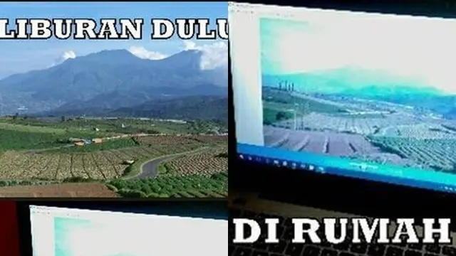 6 Foto Liburan Palsu Ini Bikin Tepuk Jidat, Gagal Pamer