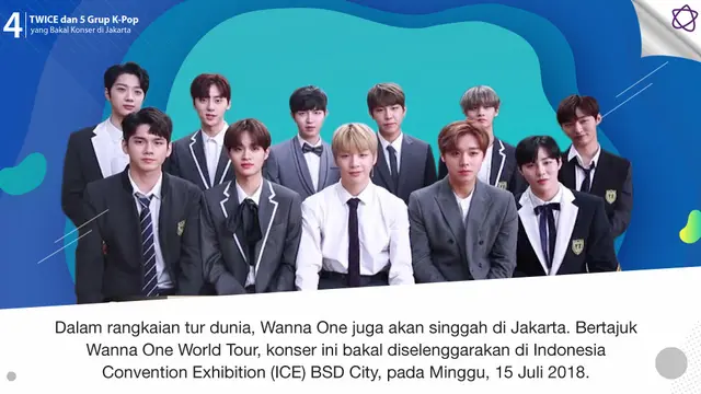 [Bintang] TWICE dan 5 Grup K-Pop yang Bakal Konser di Jakarta