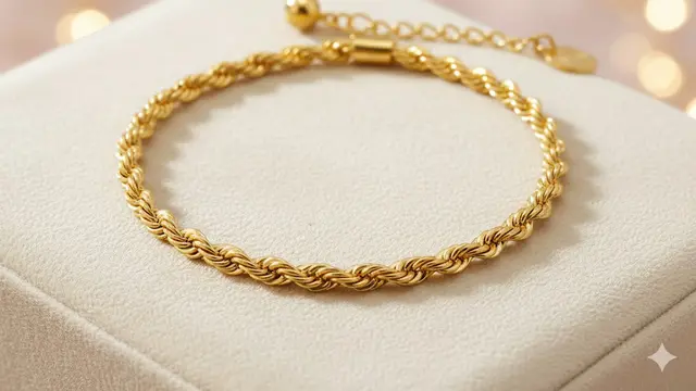 Gelang lilit tambang xuping (Gemini AI)