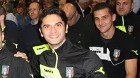 Daniele De Santis, wasit Liga Italia yang tewas ditusuk di rumahnya bersama pacarnya yang juga model. (Dok. aia.figc.it)