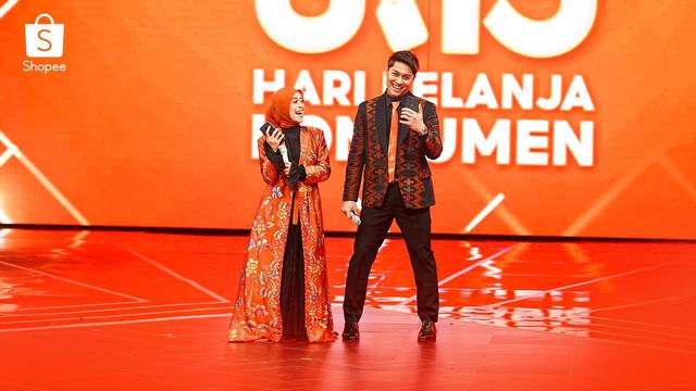 Gempar! Pasangan Fenomenal dan Sederet Artis Tanah Air Ramaikan Panggung Shopee Hari Belanja Konsumen TV Show