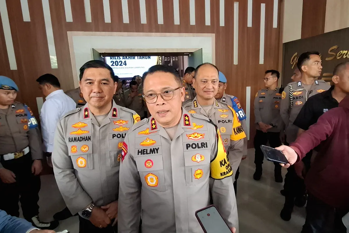Kapolda Lampung, Irjen Pol. Helmy Santika. Foto : (Liputan6.com/Ardi).