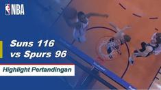 T.J. Warren mencetak 27 poin, Deandre Ayton mencetak double-double dengan 17 poin dan 10 rebound ketika Suns memuncaki Spurs, 117-96.