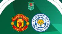 Carabao Cup - MU Vs Leicester City (Bola.com/Adreanus Titus)