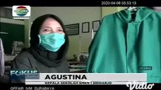 Kebutuhan alat pelindung diri (APD), terutama untuk dikenakan para tenaga medis yang merawat pasien coronavirus disease (covid-19) terus meningkat. Hal ini membuat para murid dan pengajar di SMKN 1 Buduran Sidoarjo tergerak untuk membuatnya.