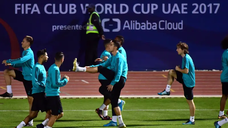 FOTO: Real Madrid Bersiap Hadapi FIFA Club World Cup 2017