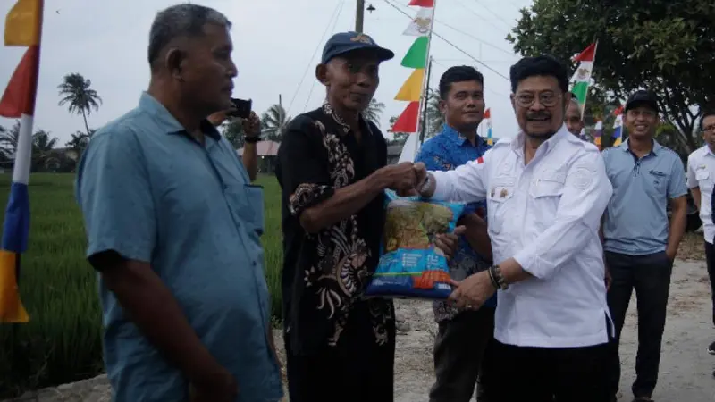 Mentan SYL Dorong Petani Serdang Bedagai Manfaatkan KUR untuk Tingkatkan Produktivitas