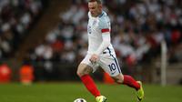 Kapten tim nasional Inggris, Wayne Rooney. (AFP/Adrian Dennis)