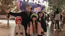 Potret liburan Natasha Rizki dan Desta bersama anak pun menuai perhatian [Instagram/natasharizkynew]