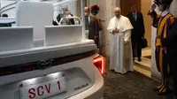 Mobil Hidrogen Toyota Jadi Kendaraan Dinas Paus Fransiscus (Carscoops)