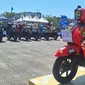 Modifikasi keren di Yamaha Fazzio Modifest Makassar (Arief A/Liputan6.com)