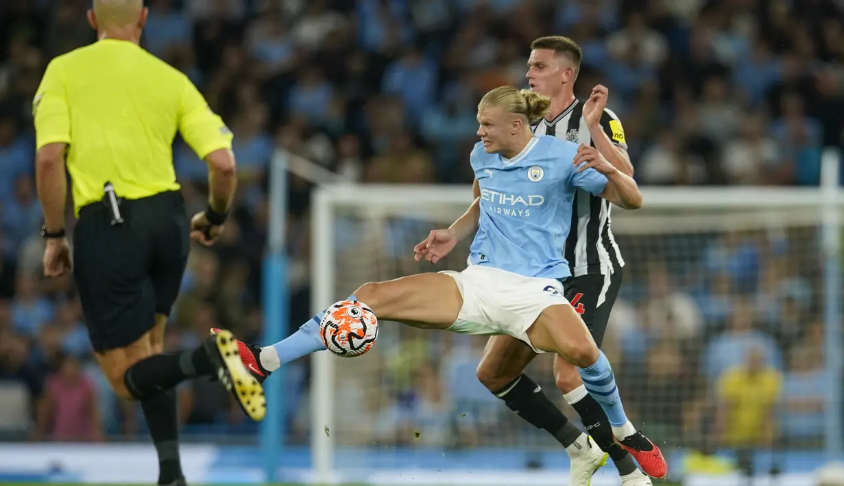 Newcastle gagal menyamakan kedudukan di paruh kedua. (AP Photo/Dave Thompson)
