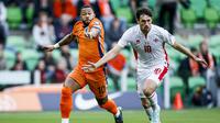 Pertandingan antara Belanda versus Malta di Kualfikasi Piala Dunia 2026 Zona Eropa. (Koen Van WEEL / ANP / AFP)