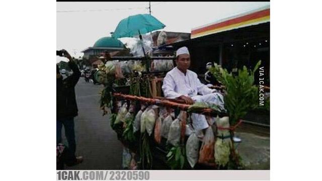 6 Kendaraan Pengantin Antimainstream Ini Bikin Geleng Kepala