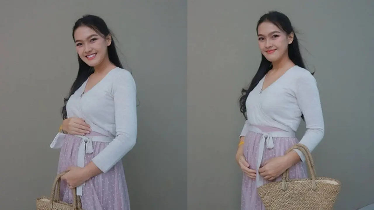 6 Potret Ana Riana Pamer Baby Bump, Makin Memesona