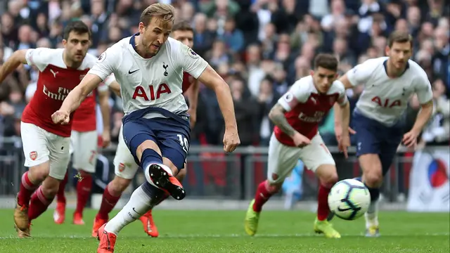 FOTO: Bermain di Wembley, Arsenal Tahan Imbang Tottenham