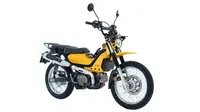 Aveta Ranger Max Explorer memiliki gaya yang mirip dengan Honda CT125.