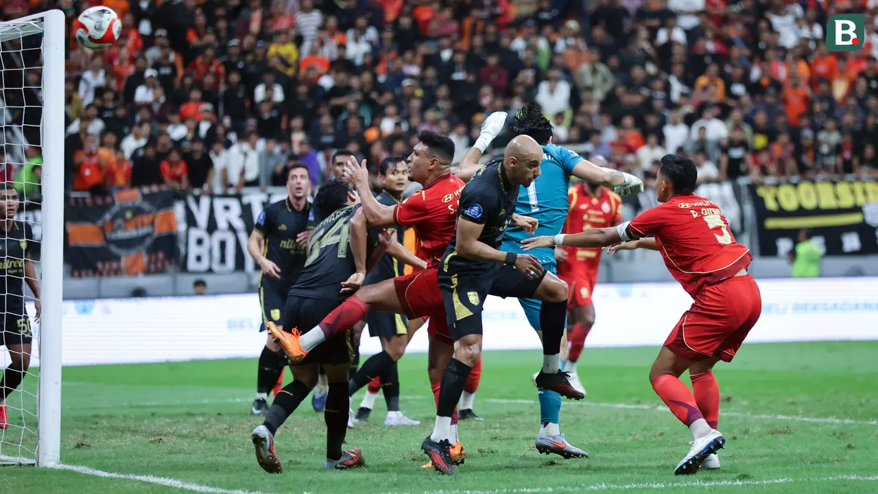 Foto: Empat Gol Tercipta, Laga Persija Jakarta Vs Borneo FC di BRI Super League Berakhir Imbang