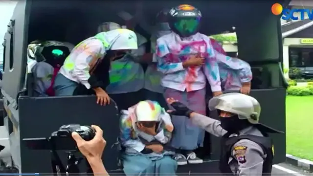 Konvoi Motor Rayakan Kelulusan, Siswa SMA Padang Kena Razia
