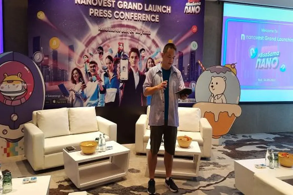 Konferensi pers peluncuran Nanovest pada Rabu, 24 Agustus 2022 (Foto: Liputan6.com/Gagas Y.P)