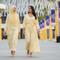Ilustrasi Model Baju Wanita Warna Yellow Butter Tren Lebaran 2026/Gemini AI