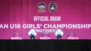 <p>Acara pengundian AFF U-16 Putri 2025 Indonesia yang berlangsung di SCTV Tower, Jakarta Pusat, pada Senin (21/7/2025). (Bola.com/Bagaskara Lazuardi)</p>