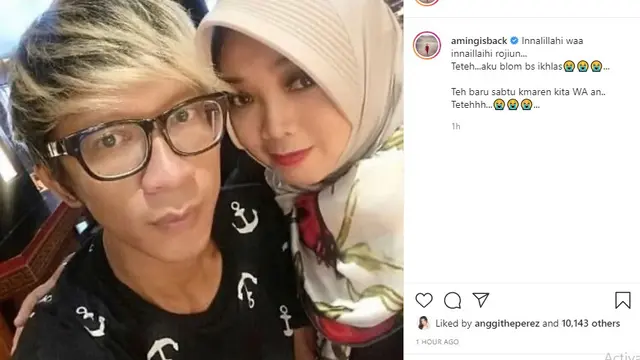 Aming - Rina Gunawan (Foto: Instagram/@amingisback)