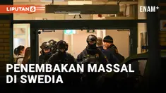 PENEMBAKAN MASSAL TERJADI DI PUSAT PENDIDIKAN DI SWEDIA, 5 ORANG TERLUKA TERMASUK PELAKU