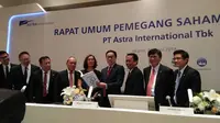 Rapat Umum Pemegang Saham PT Astra International Tbk, Jakarta, Rabu (25/4/2018). (Anggun P. Situmorang/Merdeka.com)