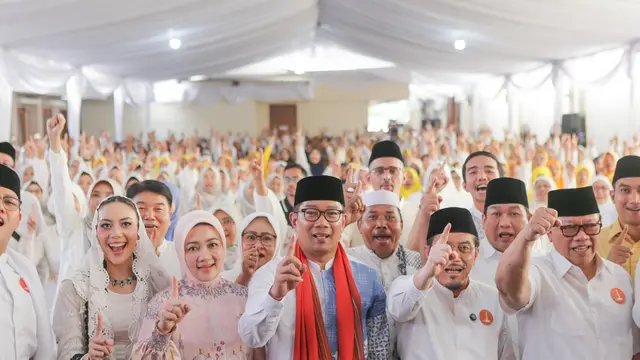 Calon Gubernur (Cagub) Jakarta nomor urut 1 Ridwan Kamil (RK)
