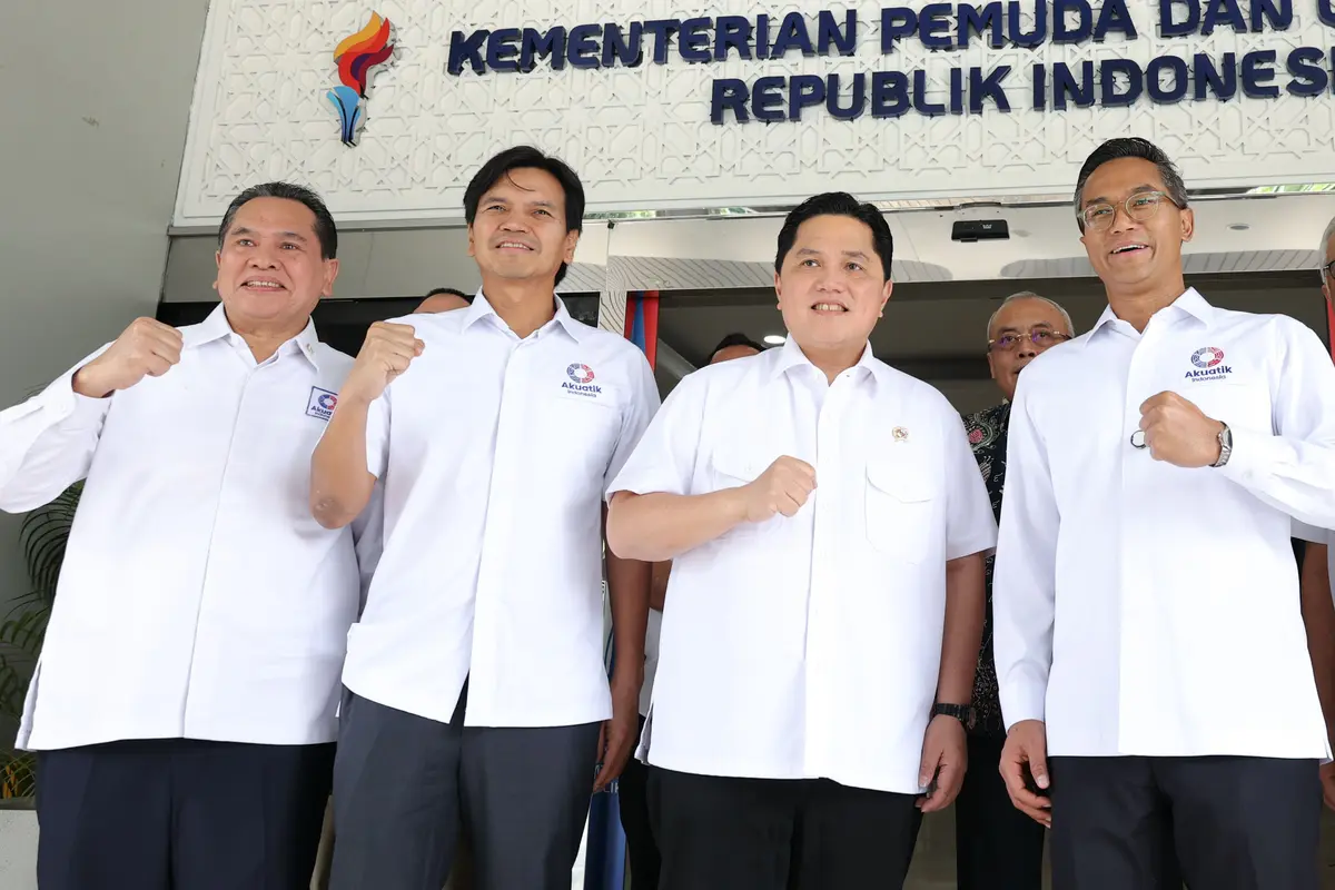 Akuatik Indonesia, Menpora
