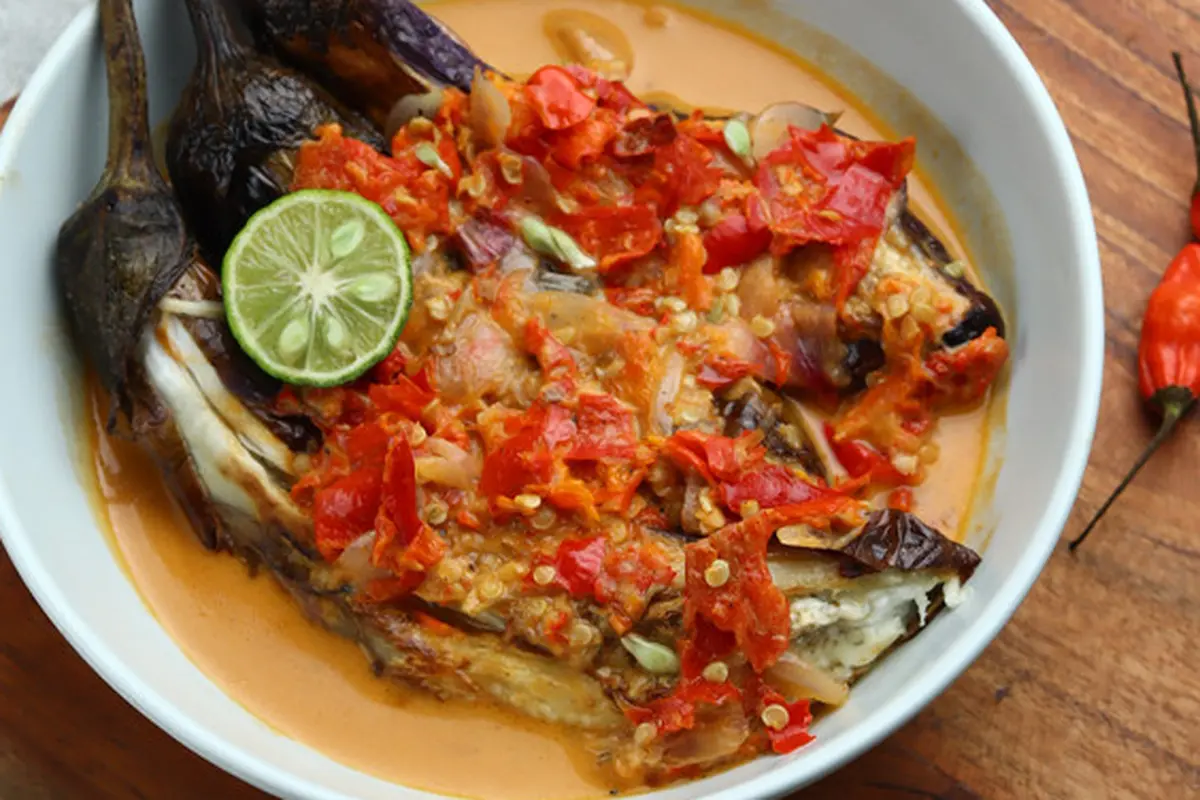 terong bakar pedas