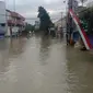 Ada 68% wilayah Kabupaten Grobogan terendam banjir. Foto: liputan6.com/Felek Wahyu&nbsp;