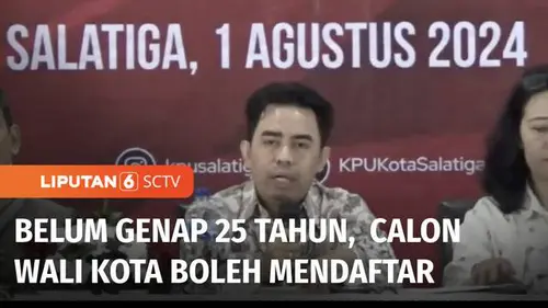 VIDEO: KPU Sosialisasi Aturan Baru Batas Usia Peserta Pilkada dan Godok Penyelenggaran Debat