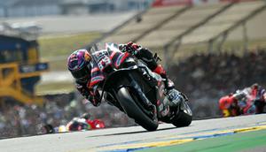 Jorge Martin beraksi di MotoGP Prancis 2026 (AFP)