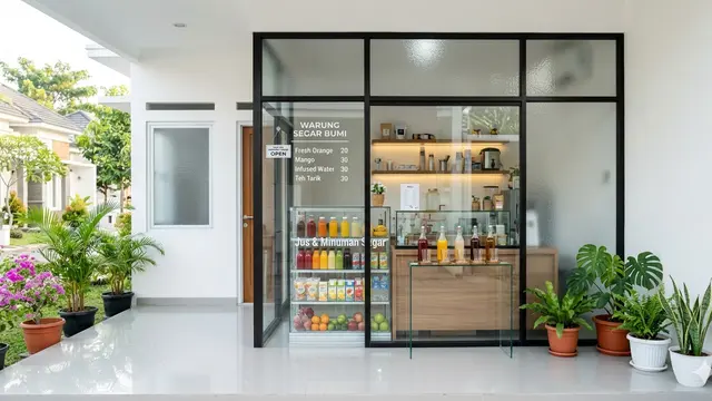 Ide Warung Rumahan yang Tidak Bikin Rumah Terlihat Berantakan. Gemini