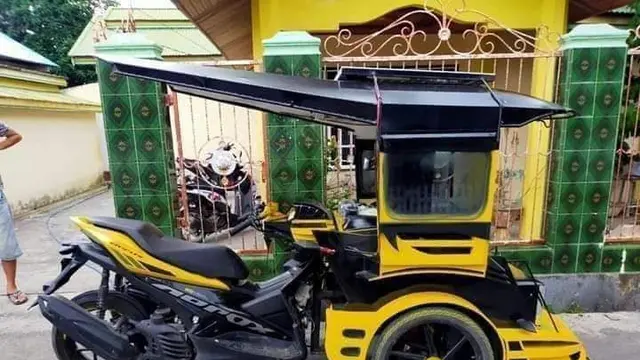 6 Modifikasi Motor Warna Kuning Ini Kelewat Unik, Fix Anti-Mainstream