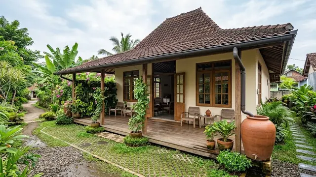 Desain Rumah Kampung