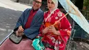 Menariknya, kimono merah yang dikenakan Marini dipilih langsung oleh warga lokal Jepang yang menyebut bahwa warna tersebut sangat cocok untuknya. “Warna hoki,” ujar sang pemandu, menandakan bahwa warna merah dipercaya membawa keberuntungan di budaya Jepang. [@marinizumarnisreal].