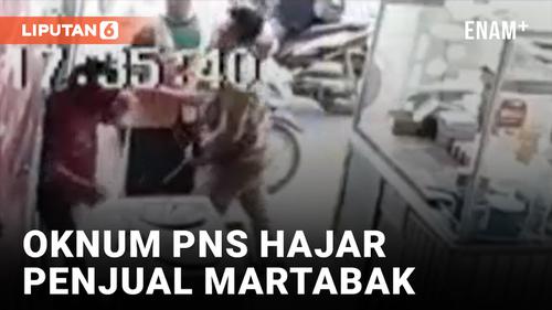 VIDEO: Viral! Oknum PNS di Lampung Diduga Serang Pedagang Martabak