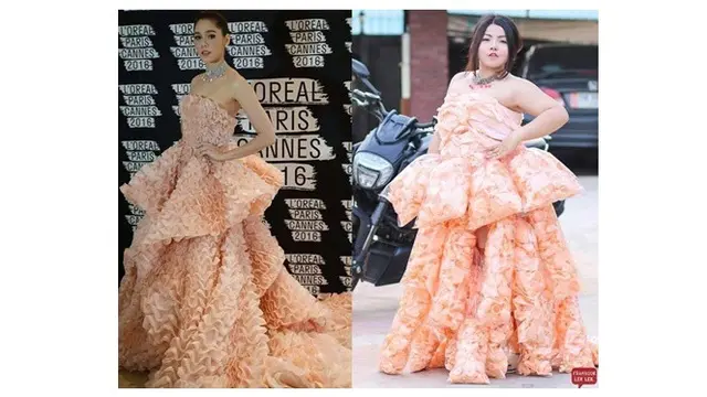 Cosplay Low Budget Mirip Model Dunia Ini Bikin Geleng-geleng